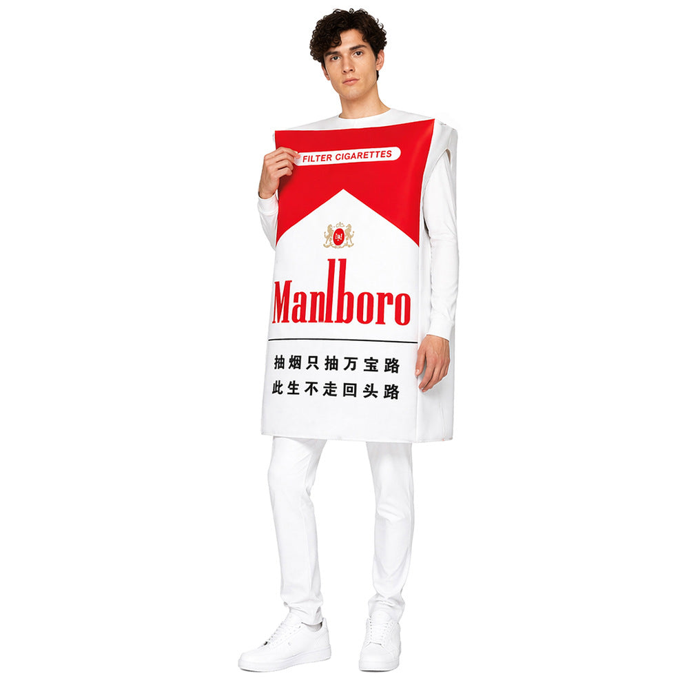 Cigarette Pack Costume for Halloween and Parties