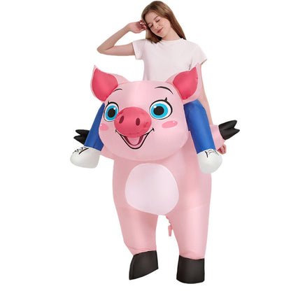 Inflatable Pig Costume for Parties and Halloween