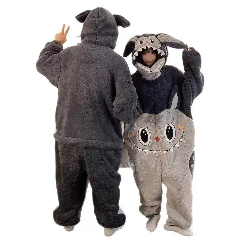 Hooded Carnival Jumpsuit Costume