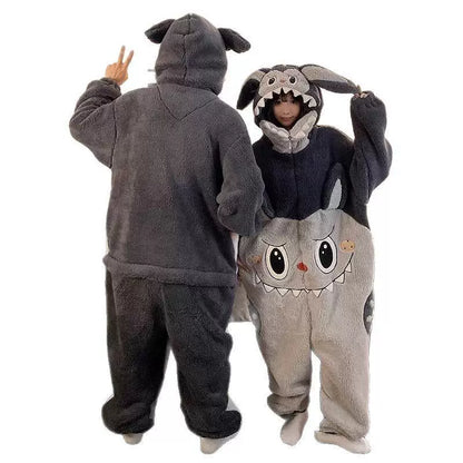 Hooded Carnival Jumpsuit Costume