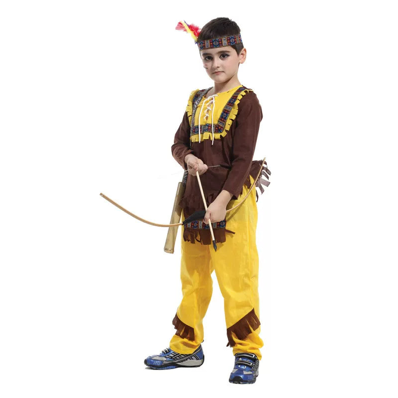 Archer Costume with Bow and Quiver