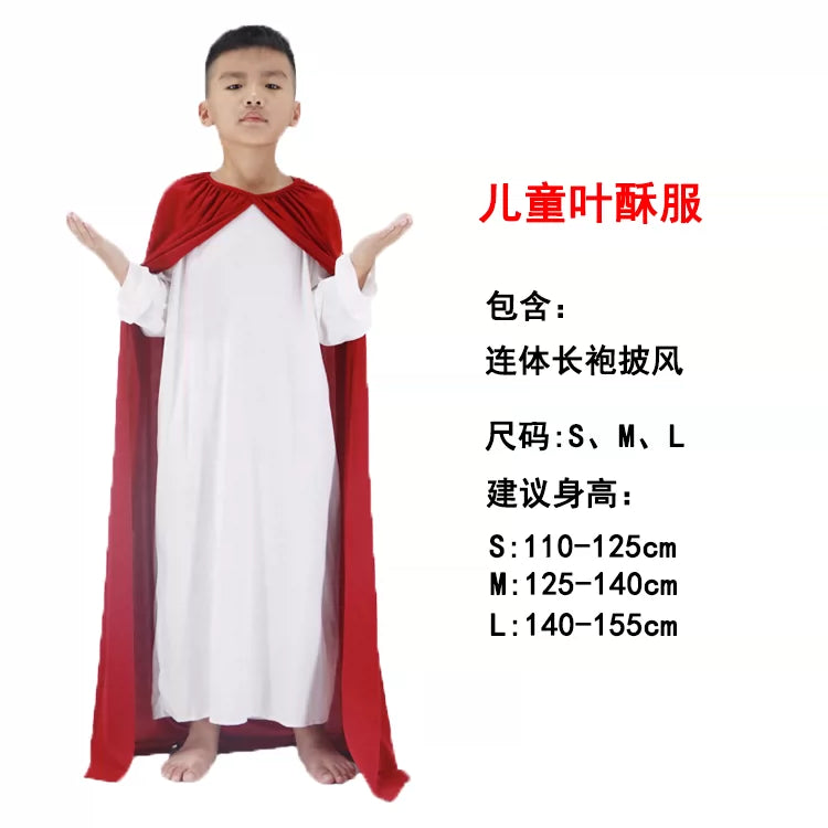 Children's Jesus Costume for Stage Performances