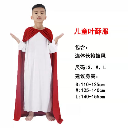 Children's Jesus Costume for Stage Performances