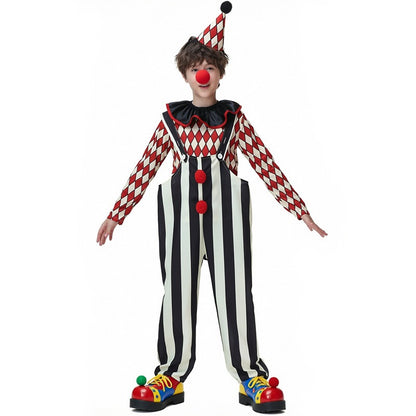 Clown Costume with Hat and Nose