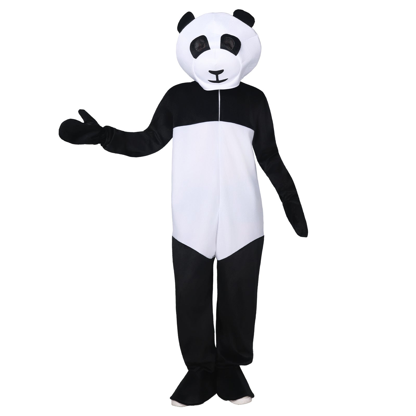 One-piece panda costume for cosplay and themed events