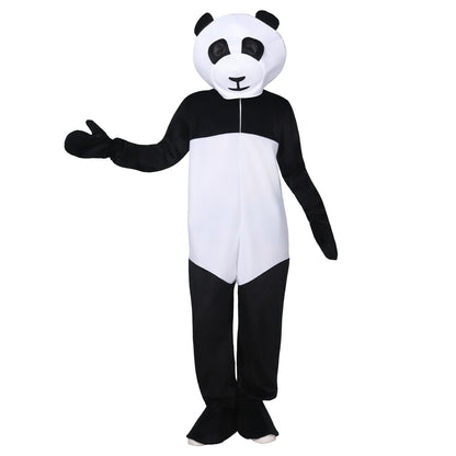 One-piece panda costume for cosplay and themed events