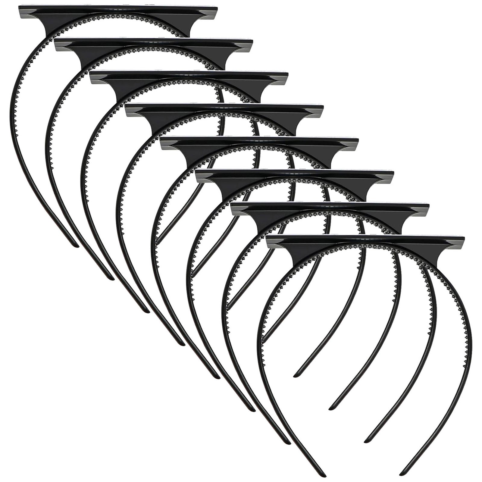 Black carnival headband for a festive look