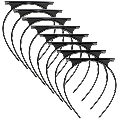 Black carnival headband for a festive look