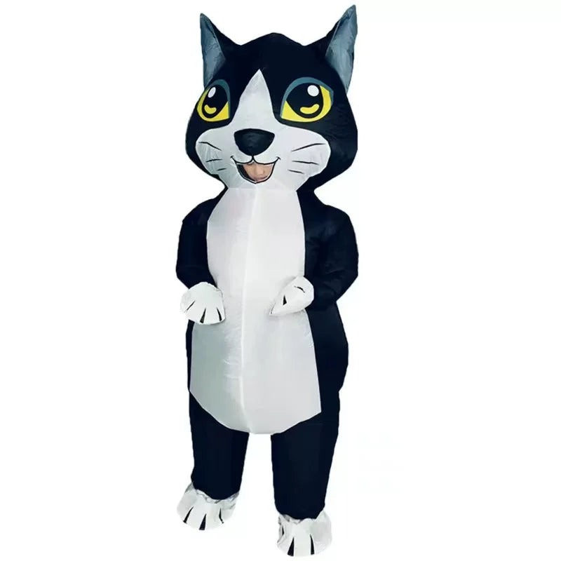 Inflatable Cat Costume for Halloween and Parties