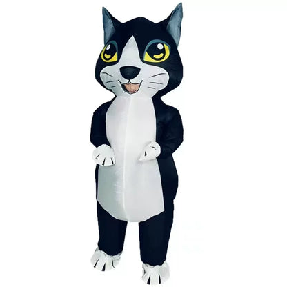 Inflatable Cat Costume for Halloween and Parties
