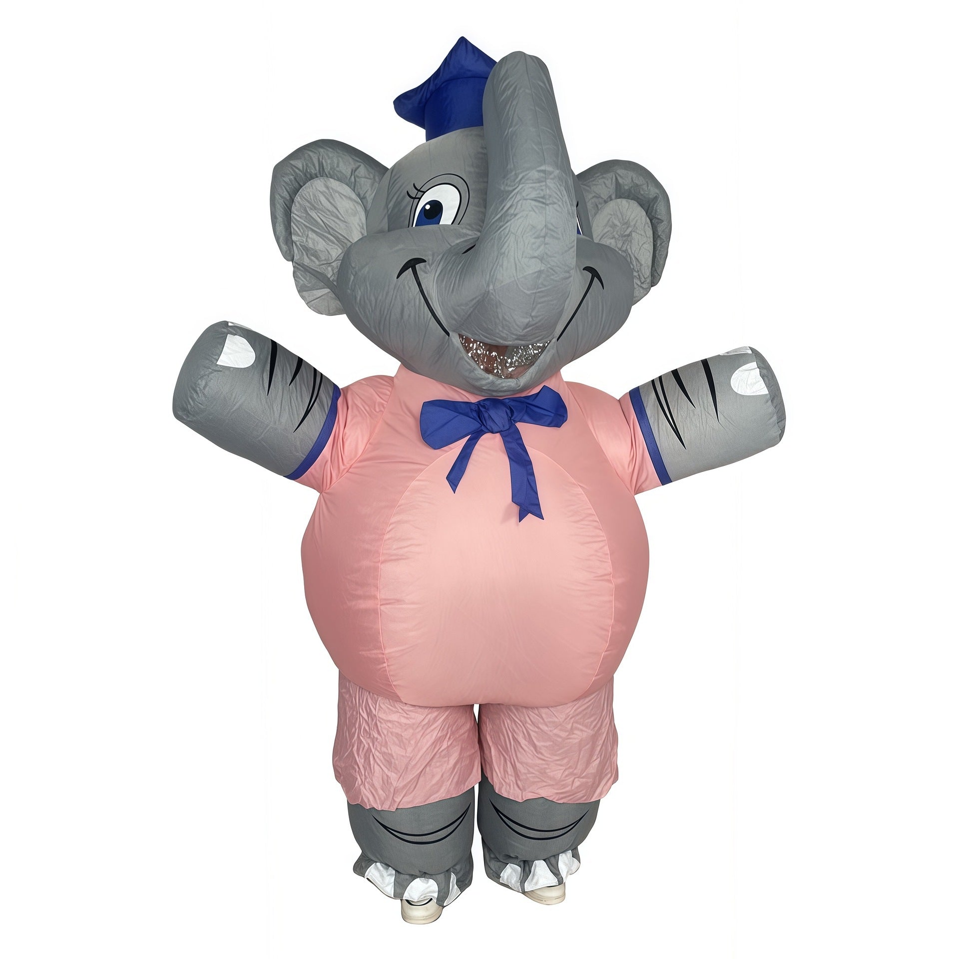 Full-size elephant mascot costume for parties