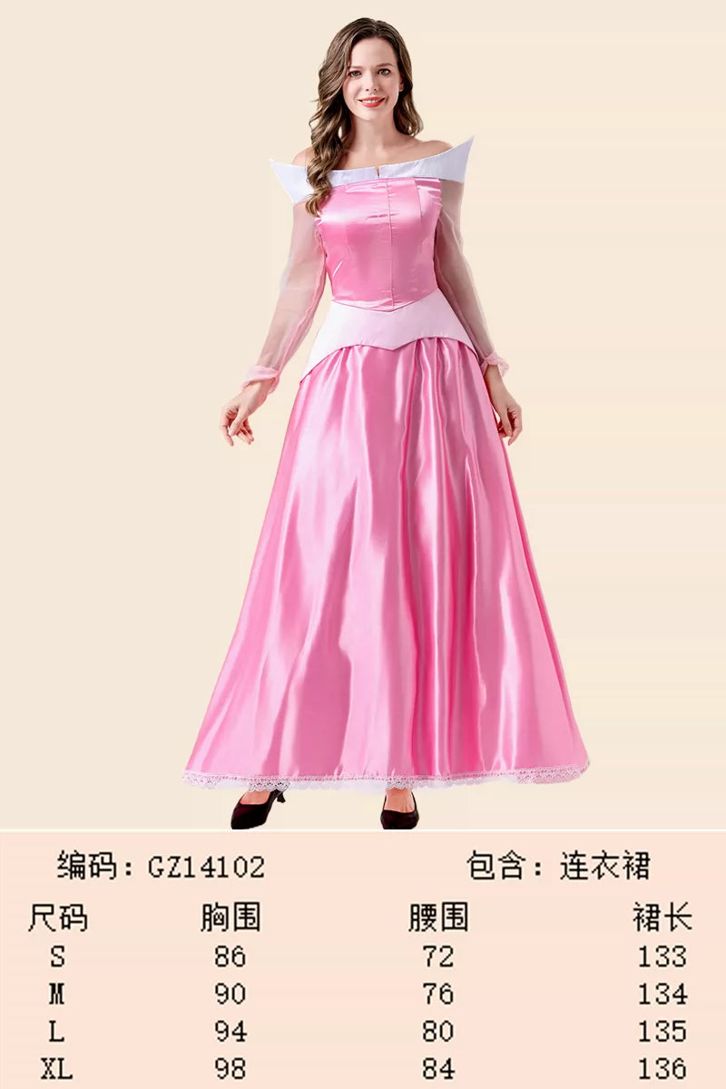 Princess costume dress for parties and the stage