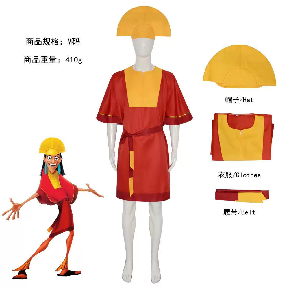 Movie Character Cosplay Costume with Hat