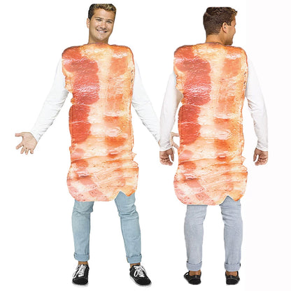 Carnival Costume in the Shape of a Bacon Slice