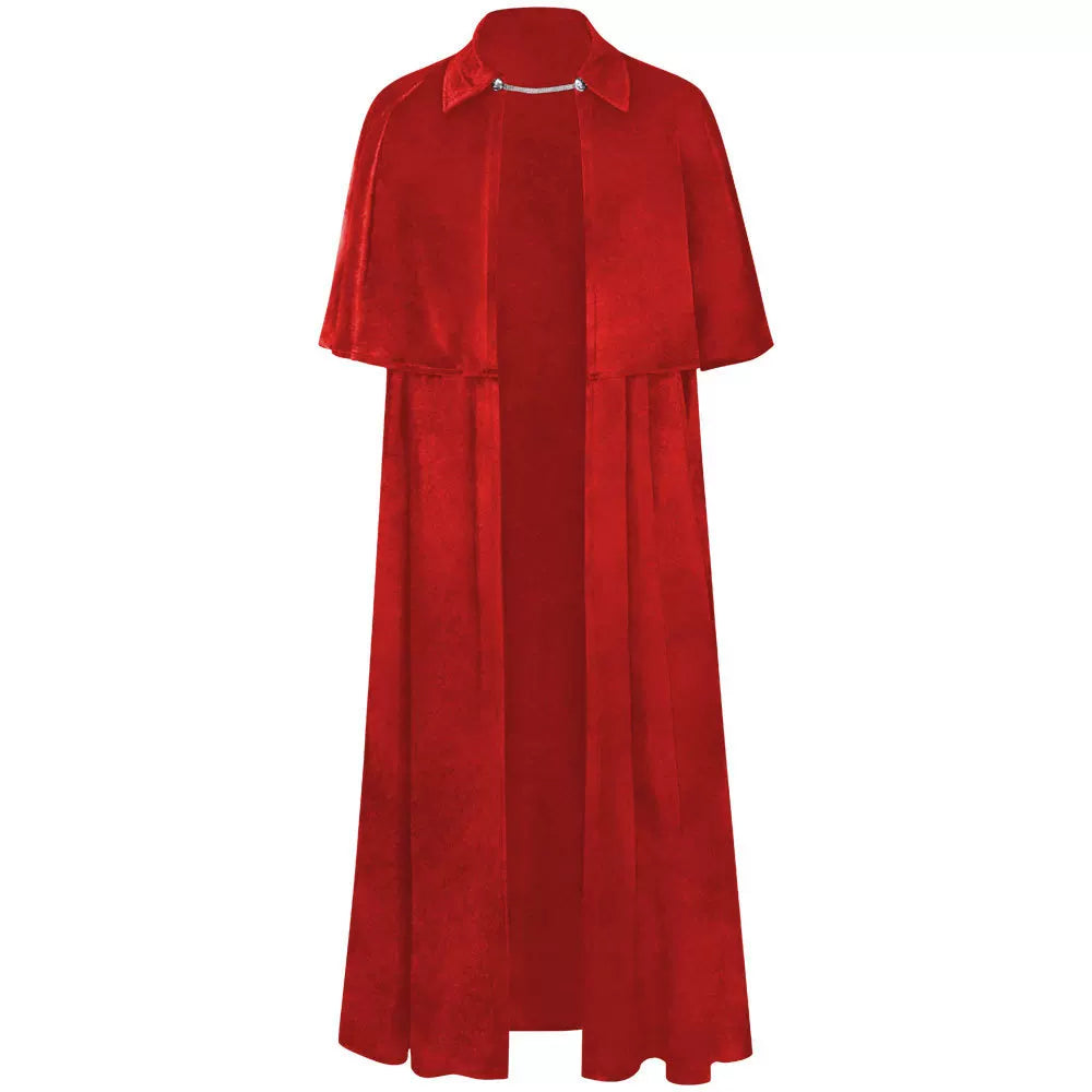 Red Vampire Costume Cape for Halloween