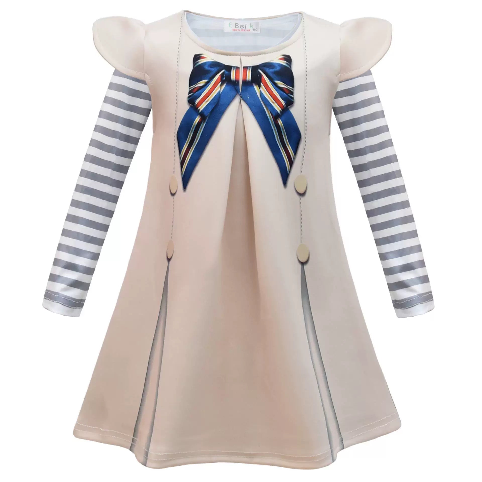 Kids' M3GAN Long Sleeve Cosplay Dress