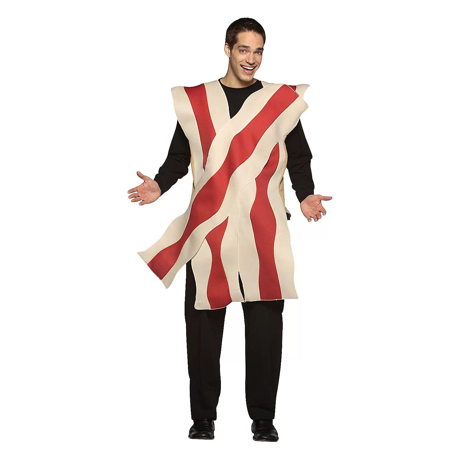 Carnival Tunic Costume with Red Stripes