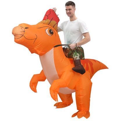 Inflatable Dinosaur Costume for Halloween and Parties