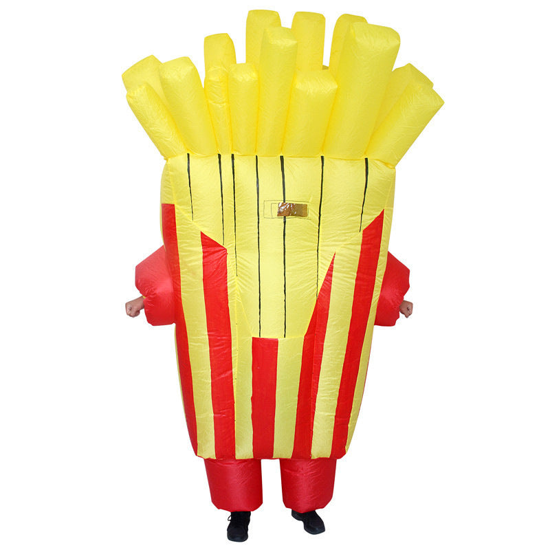 Inflatable French Fries Costume for Parties