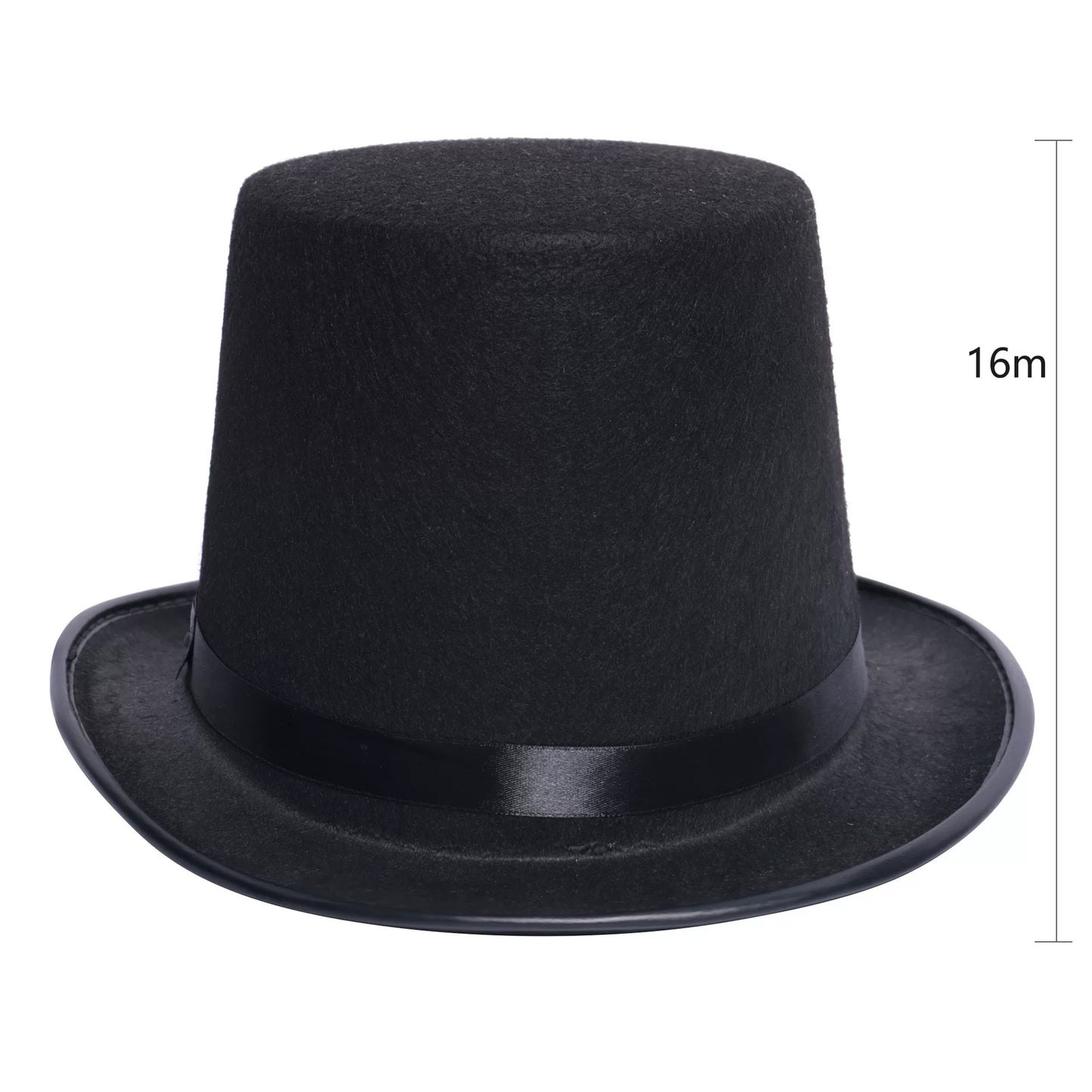 Costume fedora hat with a wide brim