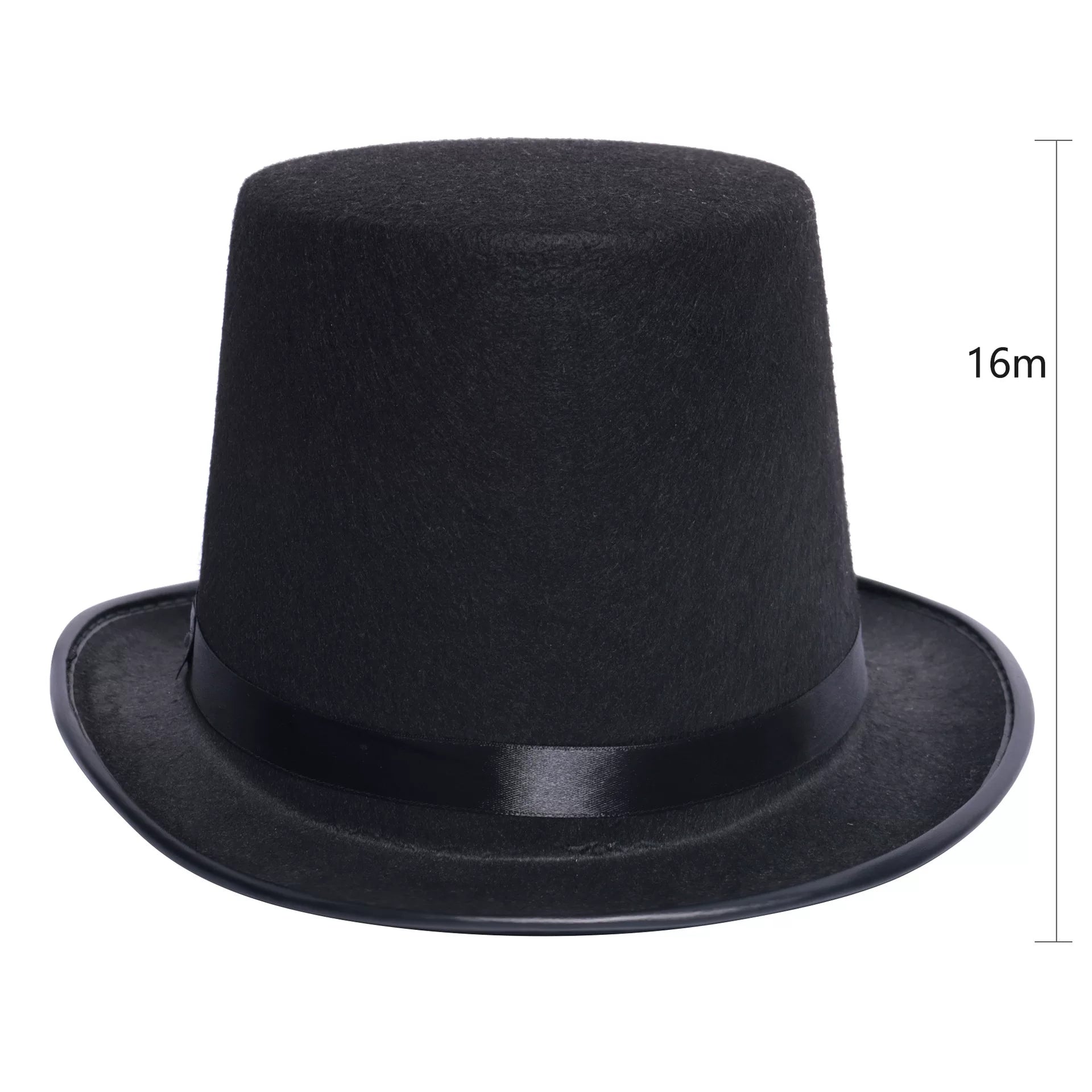 Costume fedora hat with a wide brim