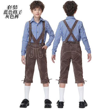 Oktoberfest Costume: Plaid Shirt and Pants