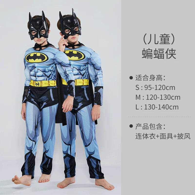 Children's Batman costume with mask and cape