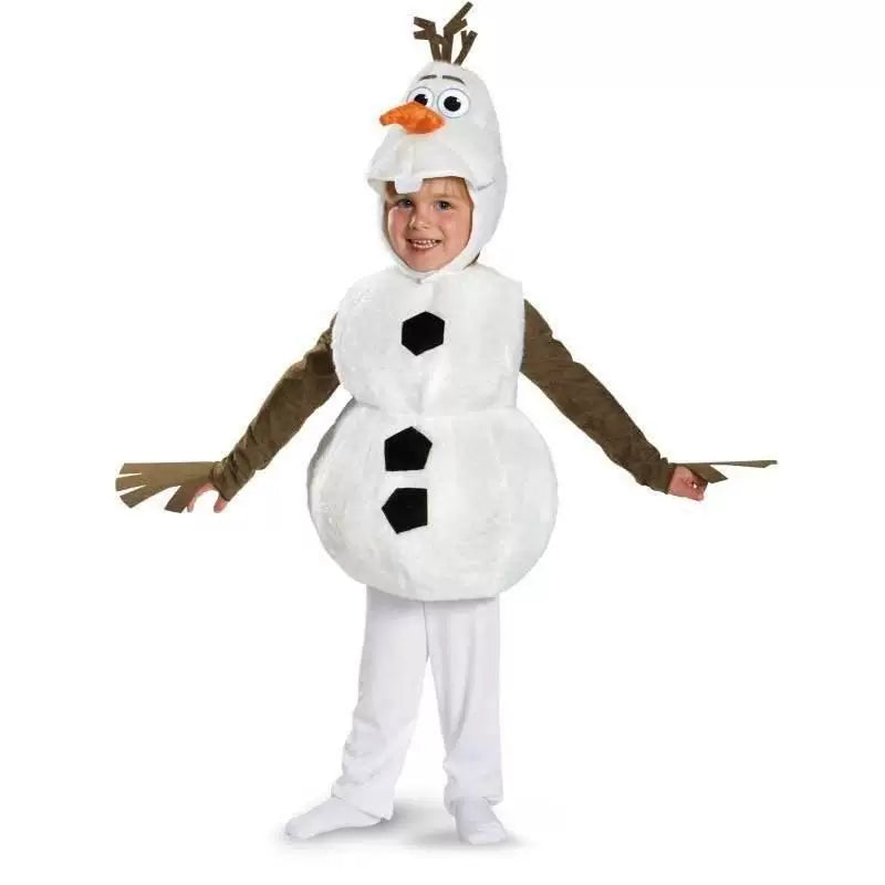 Snowman Costume for a Children's Party and Skit