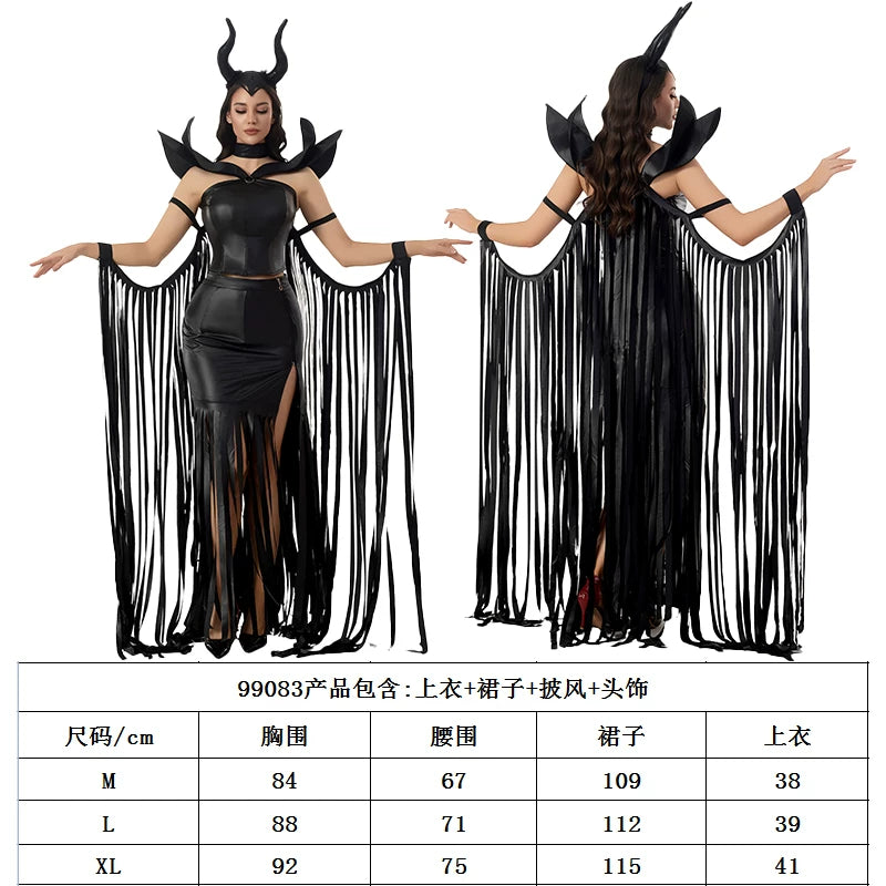 Gothic Horned Costume for Halloween and Cosplay