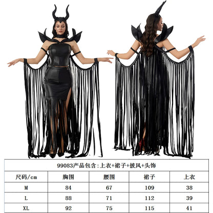 Gothic Horned Costume for Halloween and Cosplay