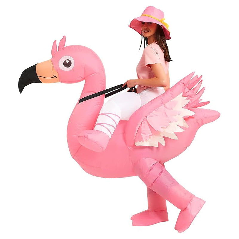 Inflatable Flamingo Costume for Costume Parties