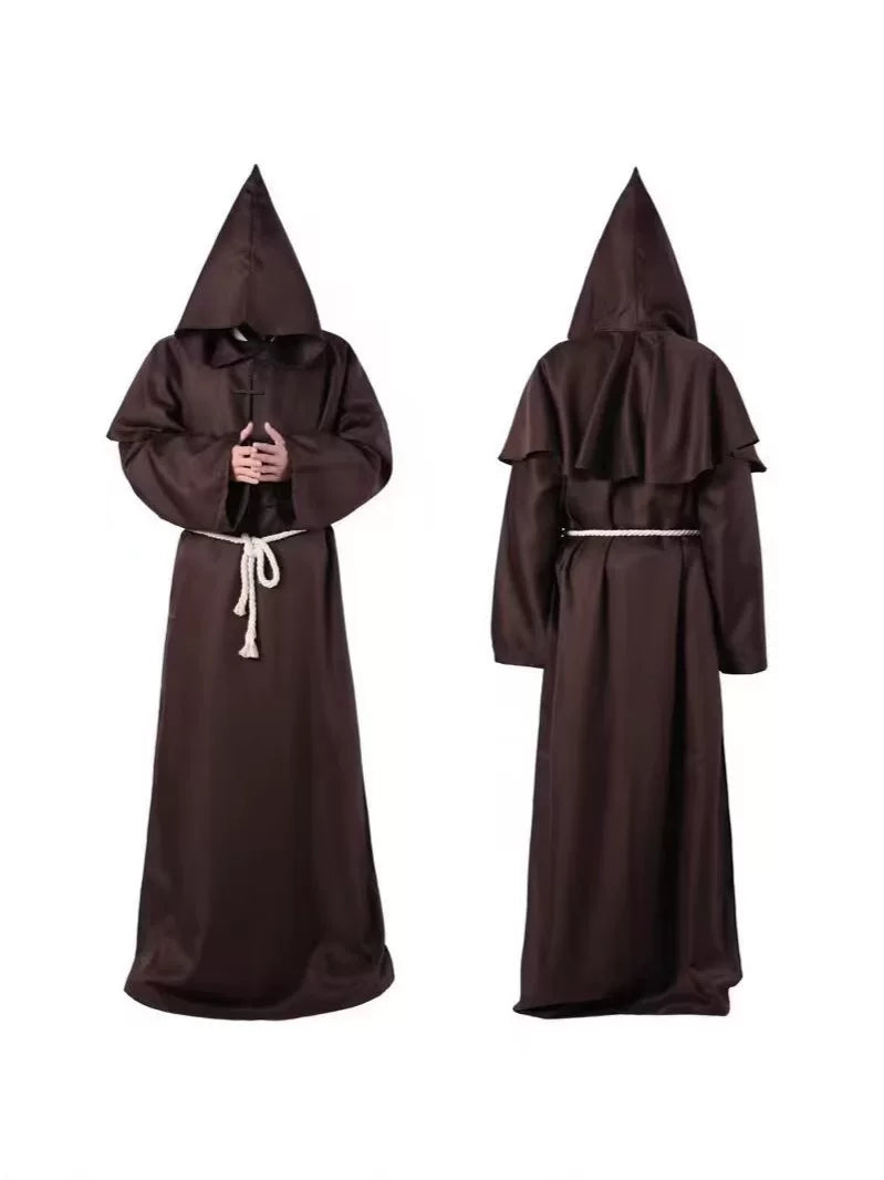 Hooded Cosplay and Halloween Robe Costume