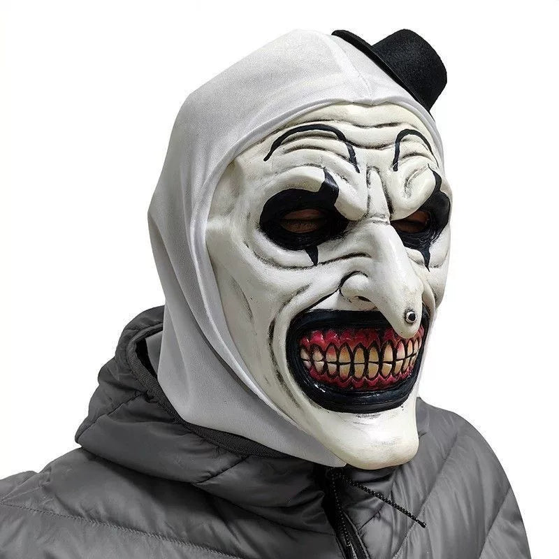Hooded mask for horror cosplay and Halloween