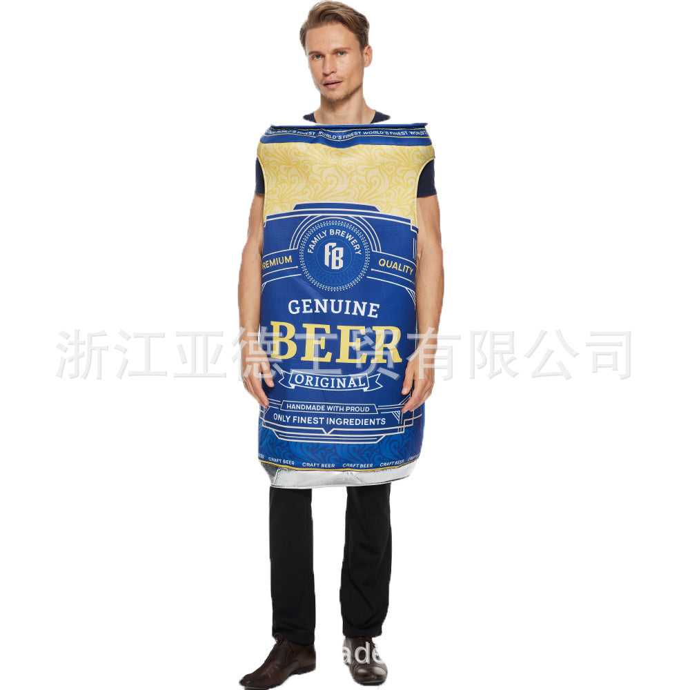 Beer Can Costume for Halloween and Parties