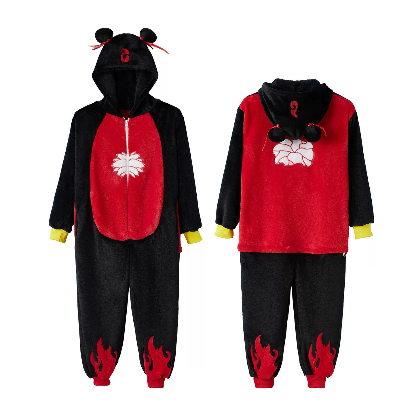 Carnival Hooded Jumpsuit Costume
