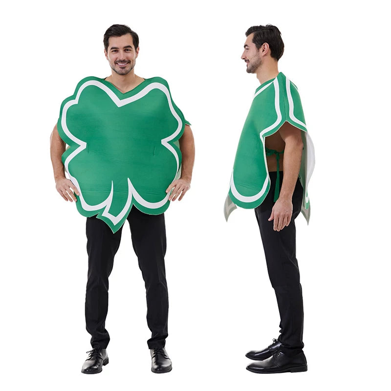 Four-Leaf Clover Carnival Poncho Costume