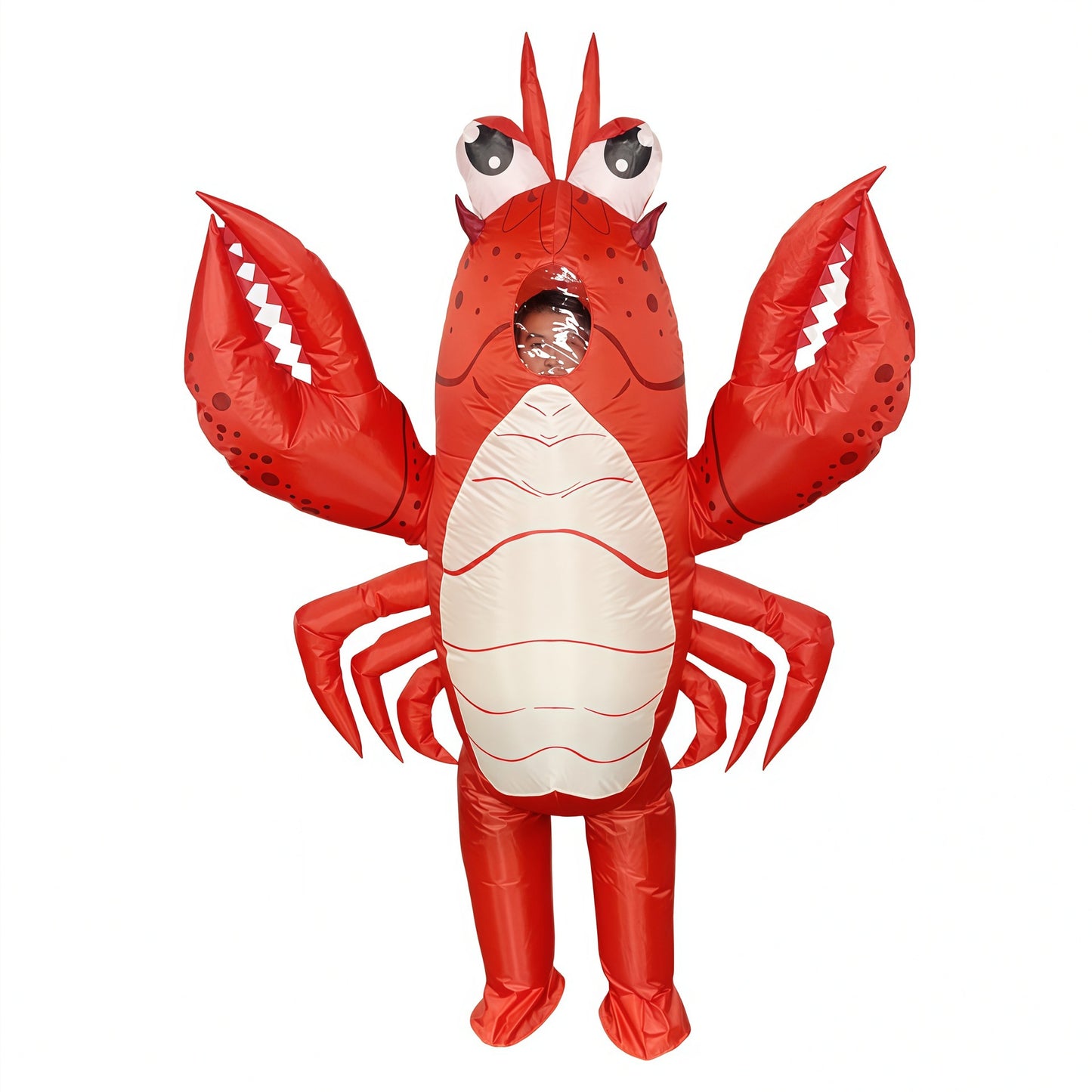 Inflatable Lobster Costume with Claws for Parties
