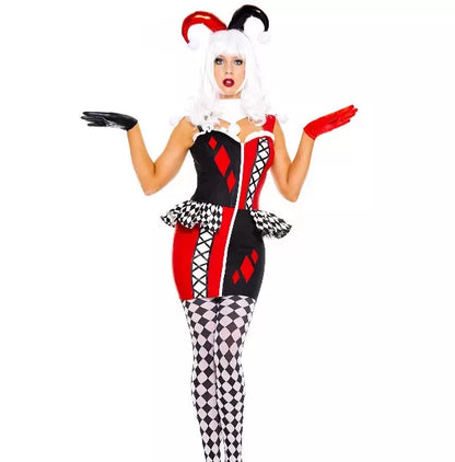 Harlequin Costume for Stage and Halloween