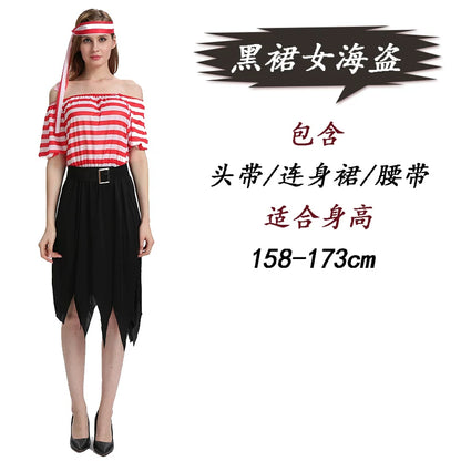 Jack Sparrow Pirate Costume Set