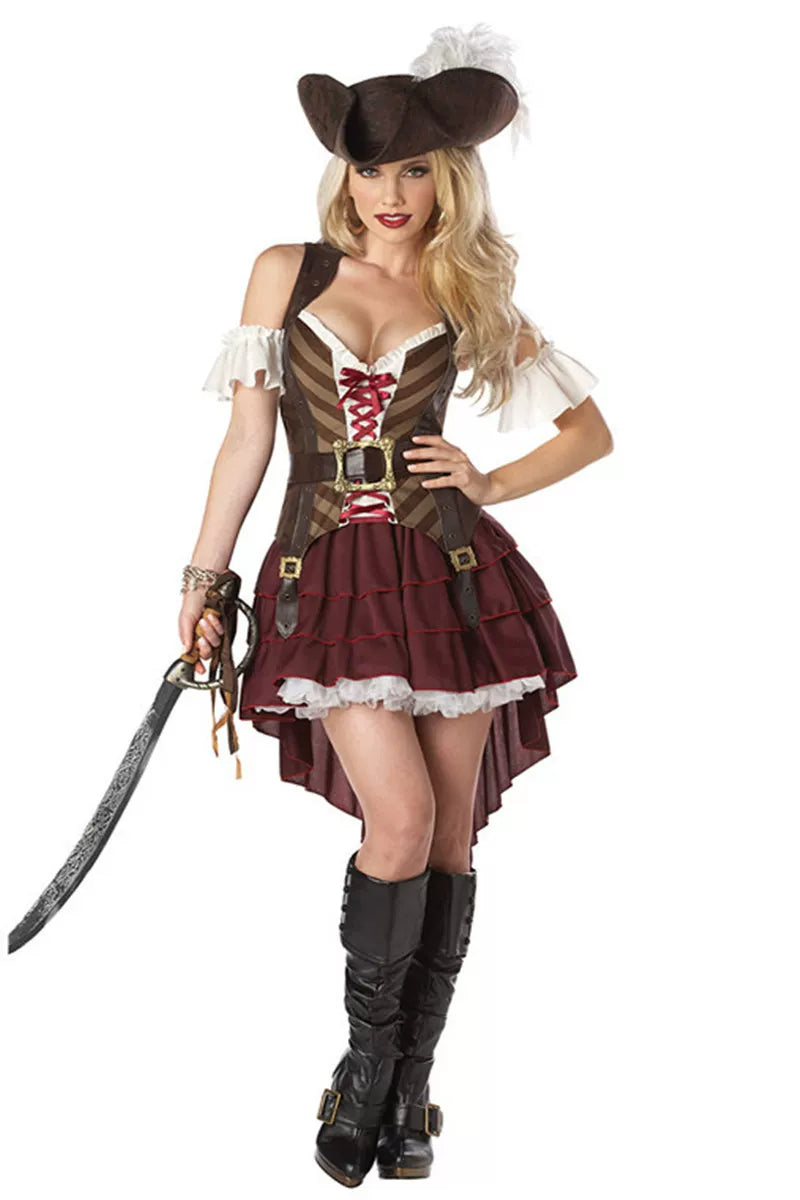 Pirate Costume for Cosplay, Halloween, and Parties