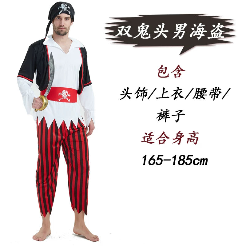 Jack Sparrow Pirate Costume for Halloween