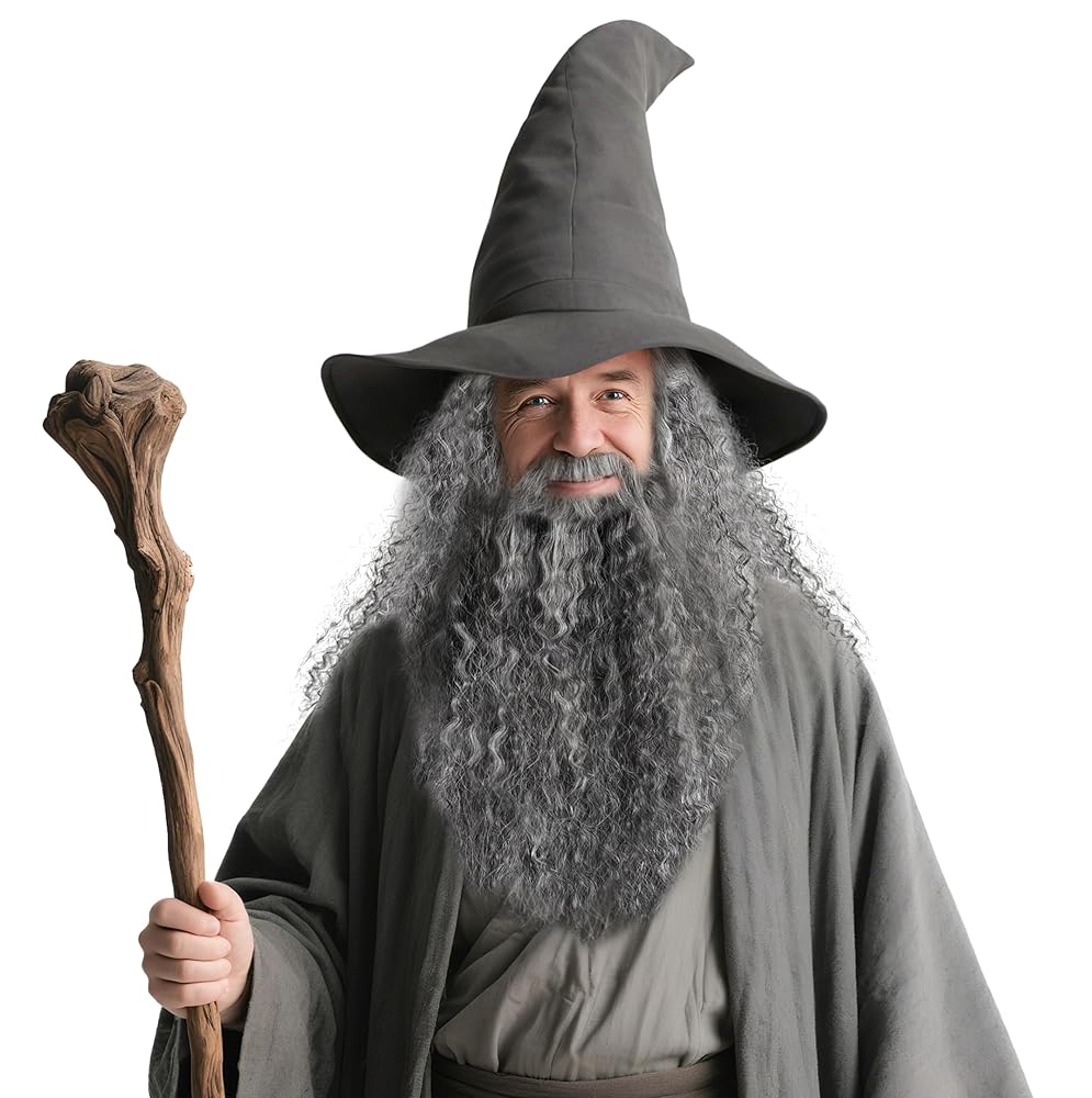 Wizard Hat with Beard