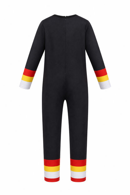 Kids' Black Cosplay Carnival Costume for Halloween