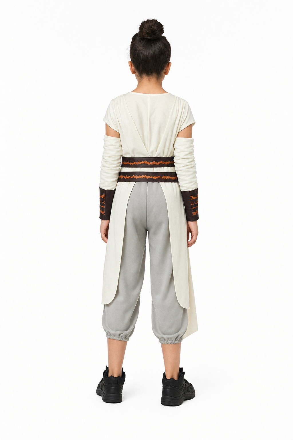 Girls' Rey Kids Costume from Star Wars back view 2