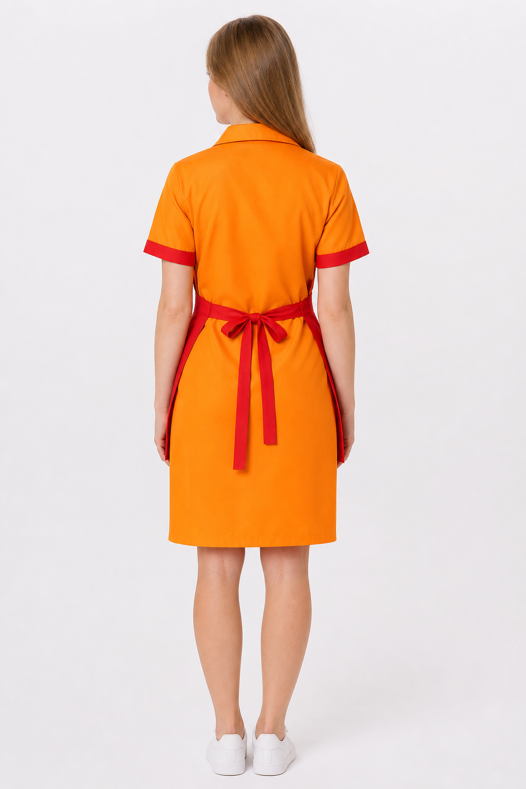 Carnival Waitress Costume with Apron for Halloween