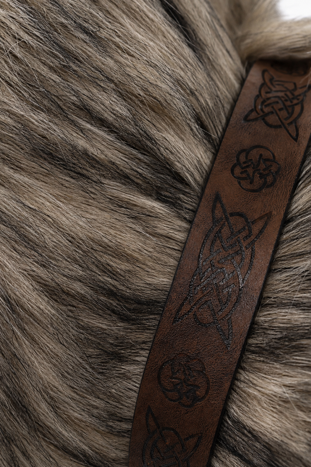 Fur Caveman Costume with Belt