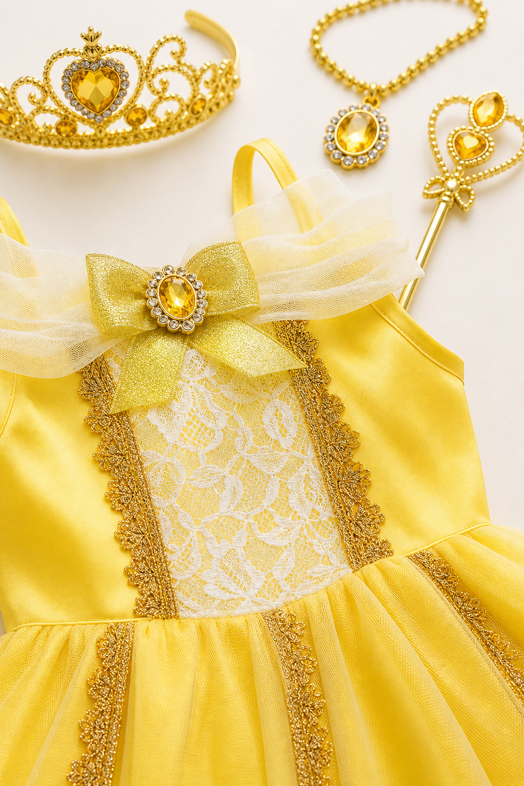 Golden Princess Costume Set