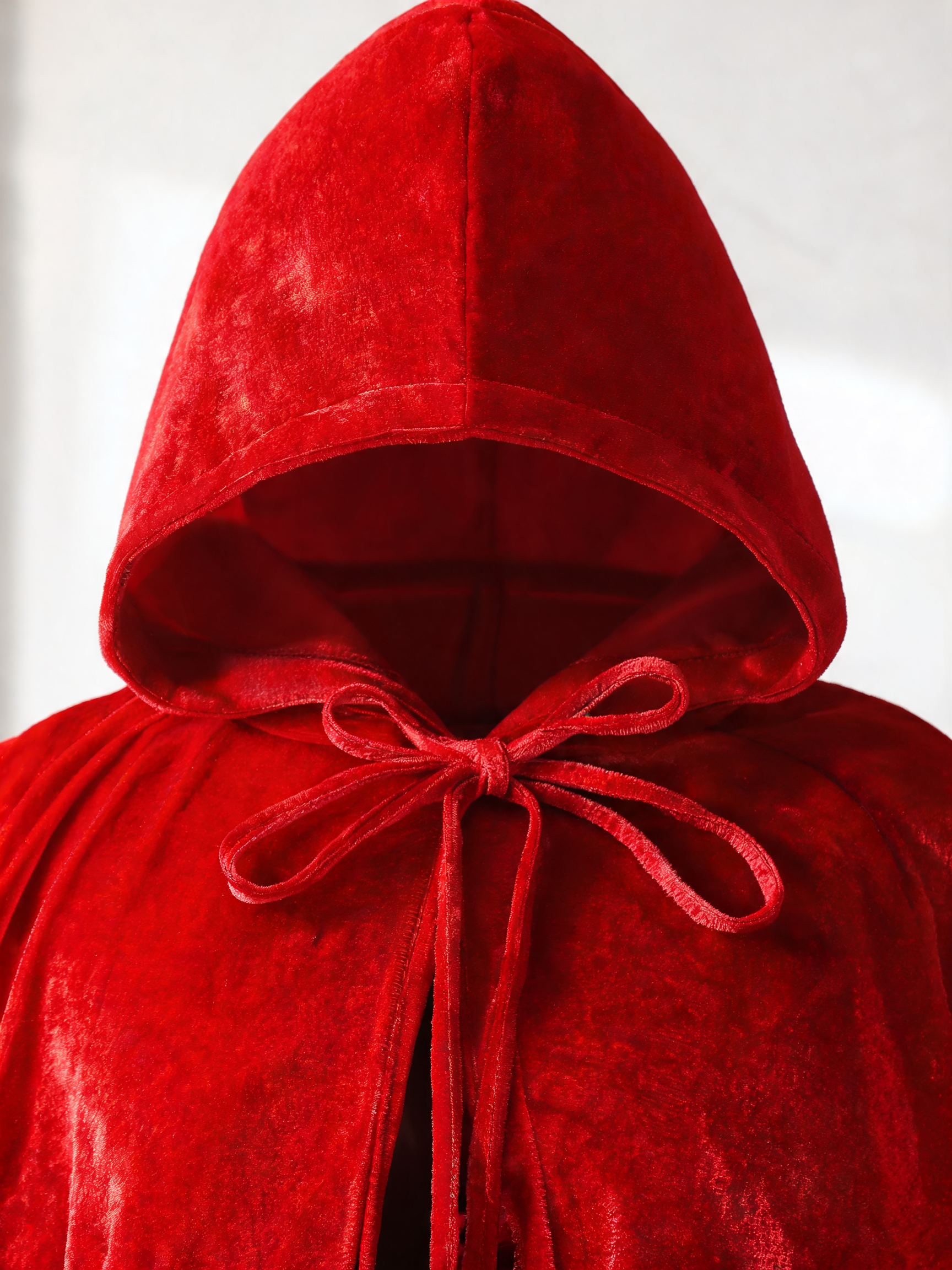 Red Hooded Cloak for Cosplay