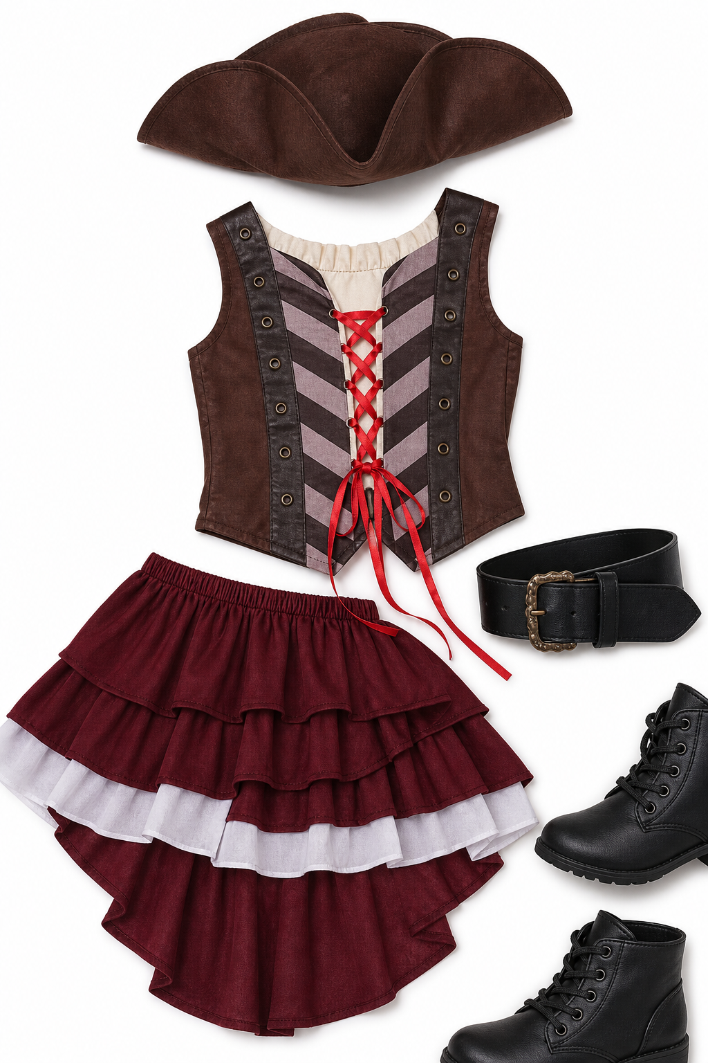Kids' Pirate Costume Halloween Set