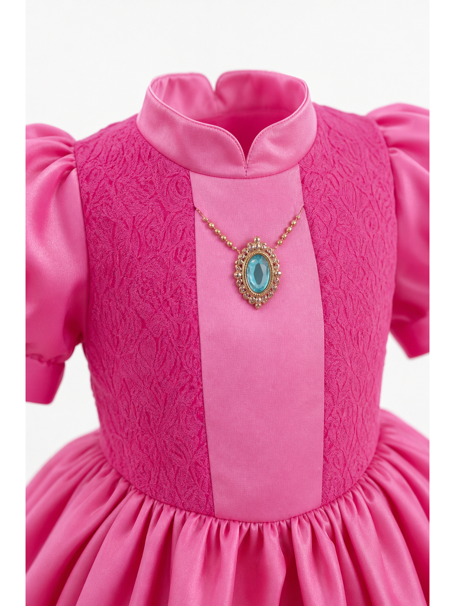 Children's Princess Dress with Crown and Wand